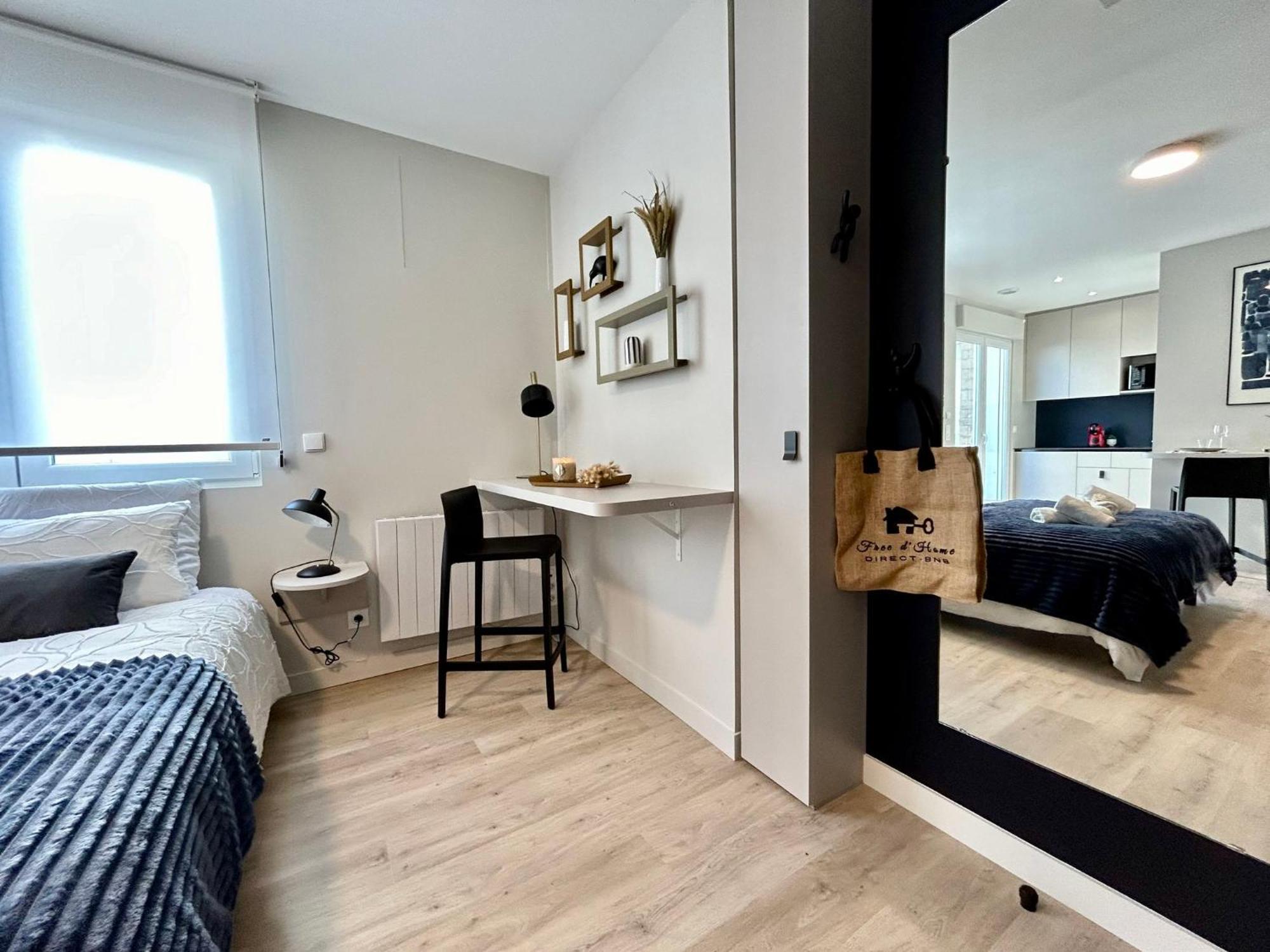 O Studio Terrasse - Centre Ville De Lorient - Gare Εξωτερικό φωτογραφία